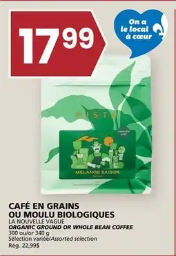 Rachelle-Bery Grocery ORGANIC GROUND OR WHOLE BEAN COFFEE offer