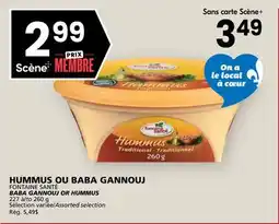 Rachelle-Bery Grocery FONTAINE SANTÉ BABA GANNOUJ OR HUMMUS offer