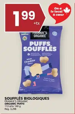 Rachelle-Bery Grocery FRANKIE'S ORGANIC ORGANIC PUFFS offer