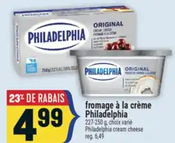 Marché Adonis FROMAGE À LA CRÈME PHILADELPHIA | PHILADELPHIA CREAM CHEESE offer