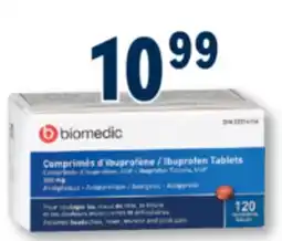 Familiprix BIOMEDIC Ibuprofen, 200mg, 120tablets or caplets offer