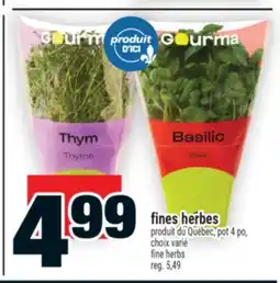Super C FINES HERBES | FINE HERBS offer