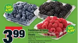 Super C FRAMBOISES OU MÛRES OU BLEUETS | RASPBERRIES, BLACKBERRIES OR BLUEBERRIES offer