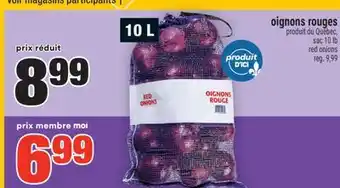 Super C OIGNONS ROUGES │ RED ONIONS offer