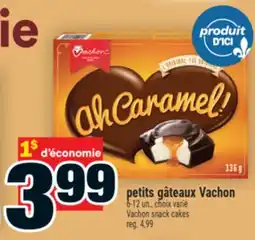 Super C PETITS GÂTEAUX VACHON | VACHON SNACK CAKES offer