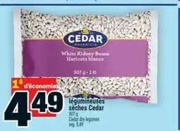 Super C LÉGUMINEUSES SÈCHES CEDAR | CEDAR DRY LEGUMES offer