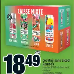 Super C COCKTAIL SANS ALCOOL ROMEO'S | NON-ALCOHOLIC COCKTAIL offer