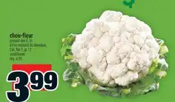 Super C CHOU-FLEUR | CAULIFLOWER offer