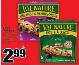 Super C BARRES VAL NATURE | NATURE VALLEY BARS offer