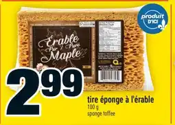Super C TIRE ÉPONGE À L'ÉRABLE | SPONGE TOFFEE offer
