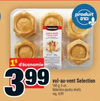 Super C VOL‑AU‑VENT SELECTION | SELECTION PASTRY SHELLS offer