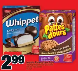Super C BISCUITS PATTES D'OURS DARE | DARE BEAR PAWS COOKIES offer