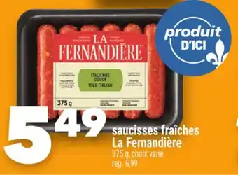 Marche Ami Saucisses fraîches LaFernandière offer