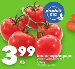 Marche Ami Tomates rouges en grappe offer