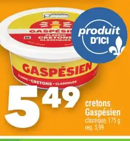 Marche Ami CRETONS GASPÉSIEN offer