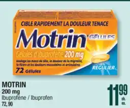 Jean Coutu MOTRIN 200 mg Ibuprofen offer