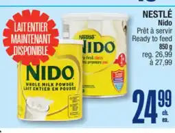 Jean Coutu NESTLÉ Nido Ready to feed offer