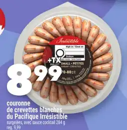 Marche Ami Couronne de crevettes blanches du Pacifique Irrésistible offer