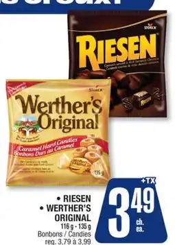 Jean Coutu • RIESEN • WERTHER'S ORIGINAL Candies offer