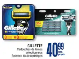 Jean Coutu GILLETTE Selected blade cartridges offer
