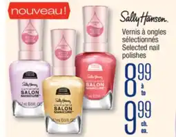 Jean Coutu SALLY HANSEN Selected nail polishes offer