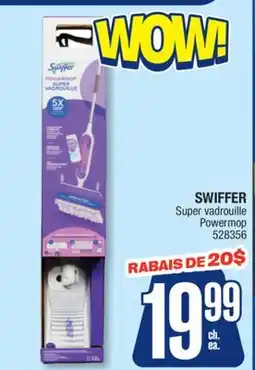 Jean Coutu SWIFFER Powermop offer