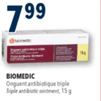 Familiprix BIOMEDIC Triple antibiotic ointment offer