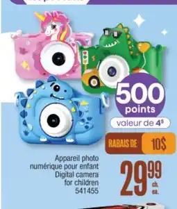 Jean Coutu Digital camera for children offer