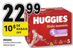 Familiprix HUGGIES Selected diapers offer