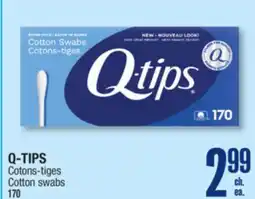 Jean Coutu Q-TIPS Cotton swabs offer