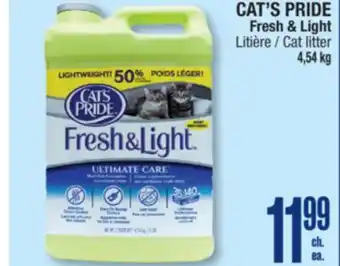 Jean Coutu CAT'S PRIDE Fresh & Light Cat litter offer