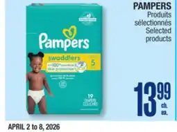 Jean Coutu PAMPERS Selected products offer
