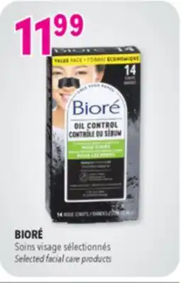 Familiprix BIORÉ Selected facial care products offer
