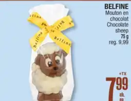 Jean Coutu BELFINE Chocolate sheep offer