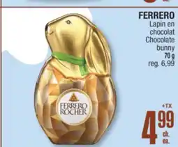 Jean Coutu FERRERO ROCHER Chocolate bunny offer