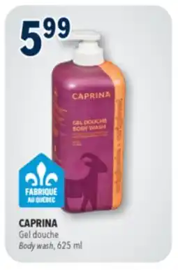 Familiprix CAPRINA, Body wash offer