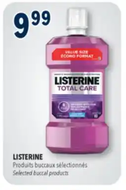 Familiprix LISTERINE Selected buccal products offer