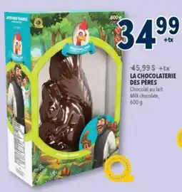 Familiprix LA CHOCOLATERIE Milk chocolate offer