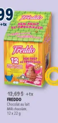 Familiprix FREDDO, Milk chocolate offer