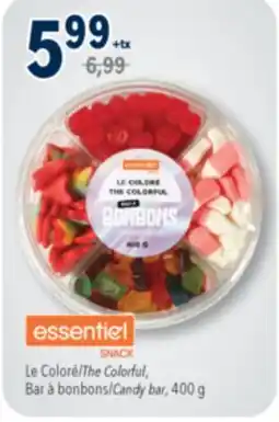 Familiprix essentiel The Colorful, Candy bar, 400g offer