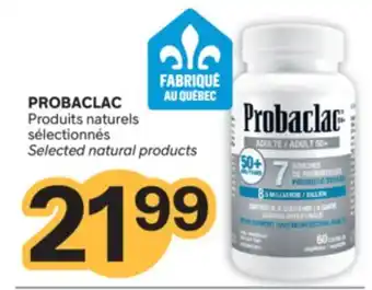 Brunet PROBACLAC Produits naturels sélectionnés offer
