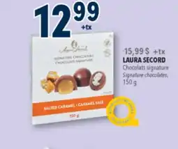 Familiprix LAURA SECORD, Signature chocolates offer