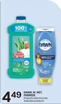 Brunet DAWN, M. NET, FEBREZE Produits sélectionnés offer