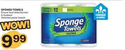 Brunet SPONGE TOWELS Essuie-tout sélectionnés offer