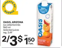 Brunet OASIS, ARIZONA Jus sélectionnés offer