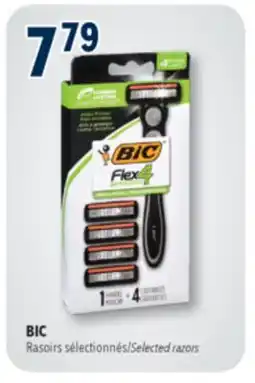Familiprix BIC, Soleil, Glow, Savvy, Hybrid Advance 3, + 6 or Hybrid Advance 4 Shaver offer