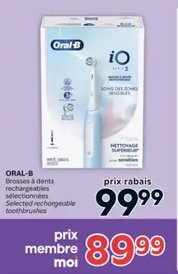 Brunet ORAL-B Brosses à dents rechargeables sélectionnées offer