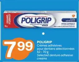 Brunet POLIGRIP Crèmes adhésives pour dentiers sélectionnées offer