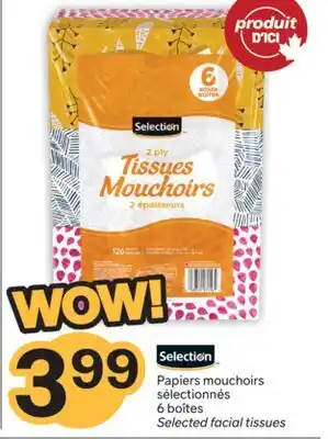 Brunet Selection Papiers mouchoirs sélectionnés offer