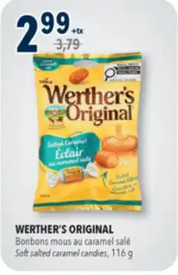 Familiprix WERTHER'S ORIGINAL, Soft salted caramel candies offer